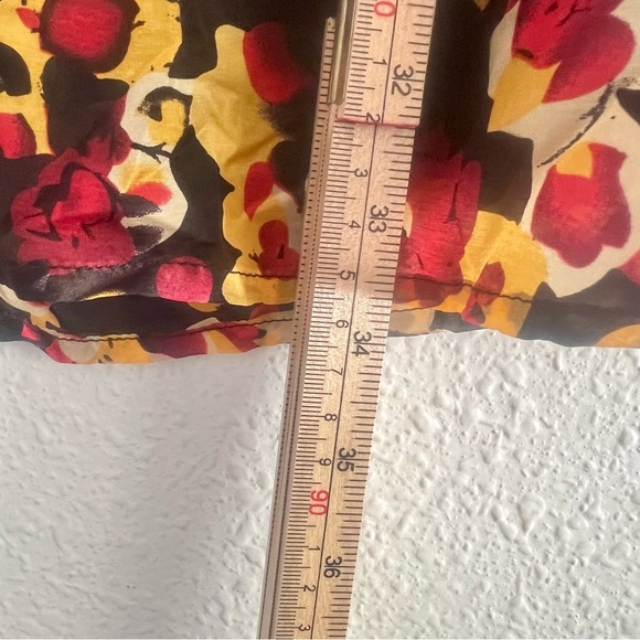 Aryn K. 100% Silk Floral Mini Dress Size M - Picture 3 of 11